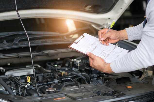 exemple evaluation professionnelle controle voiture
